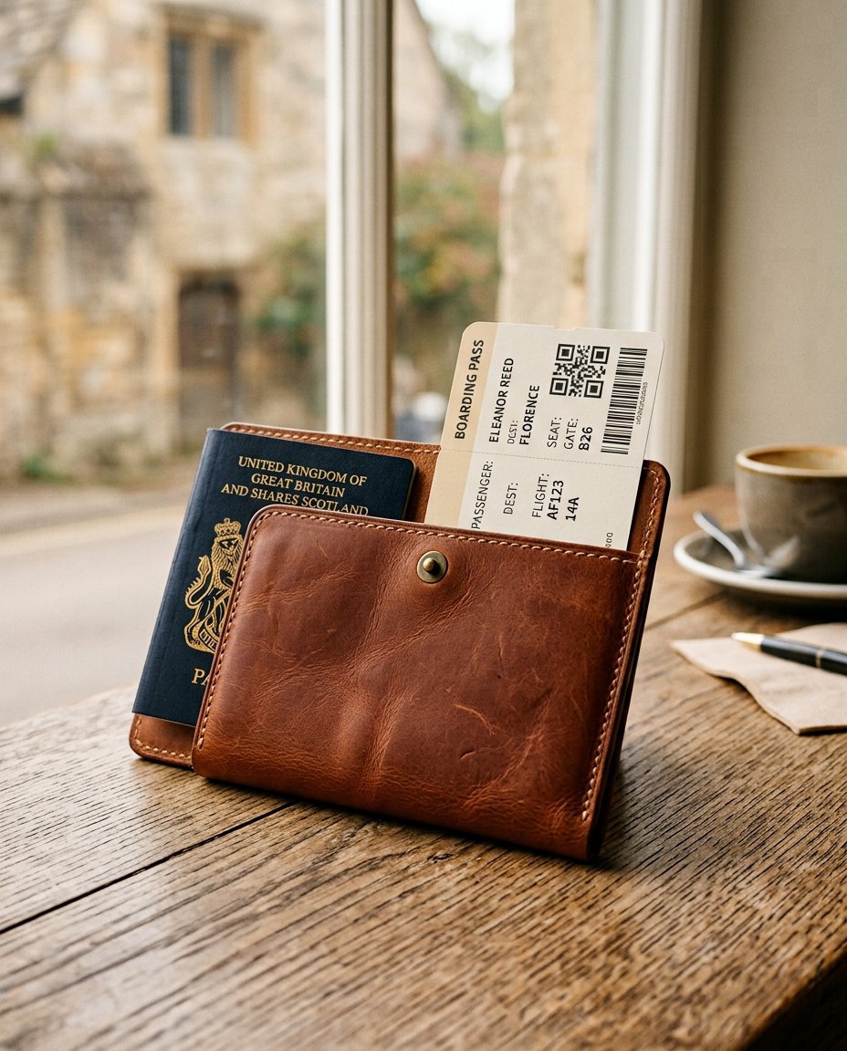 Paspoti Passport Holder — Documents travel well.